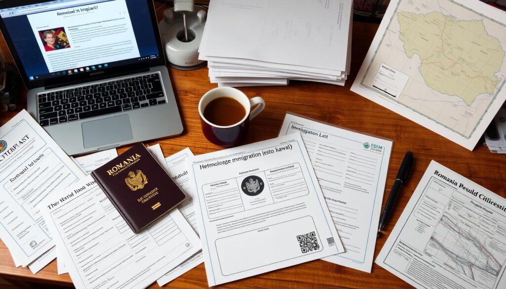 Preparing Romanian citizenship application