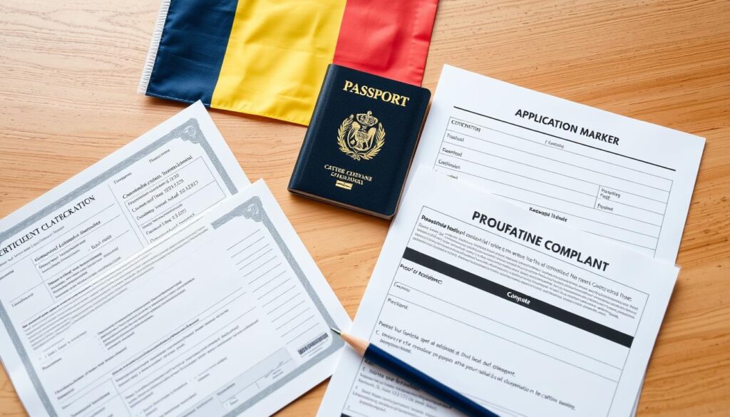 Required documents for Romanian citizenship