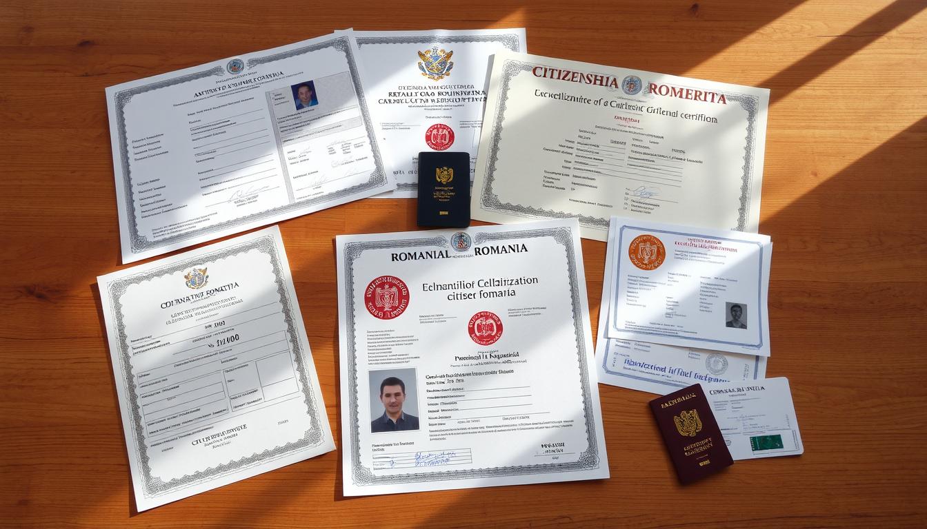 Romanian citizenship documents