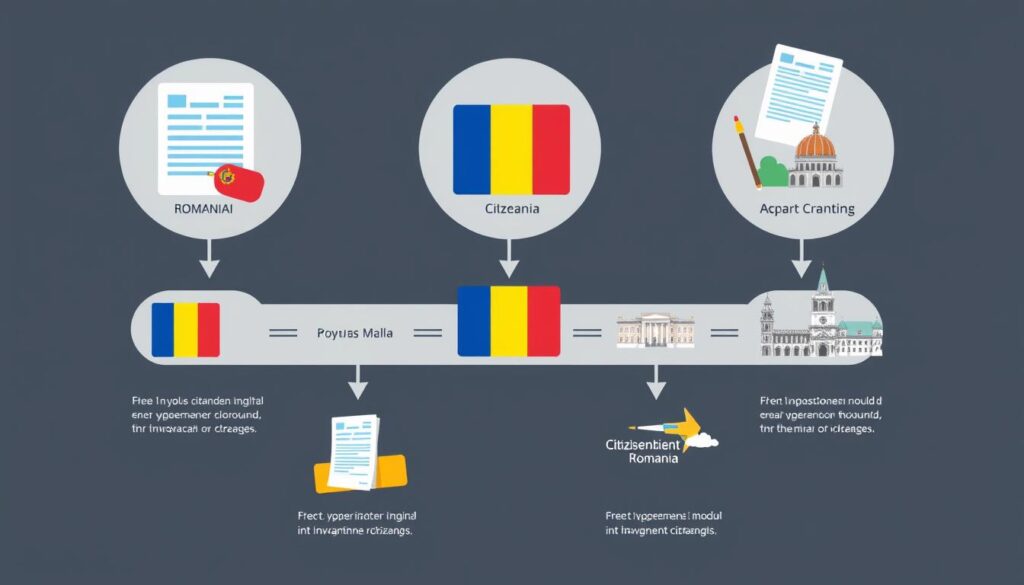 שלבי בקשת אזרחות רומנית